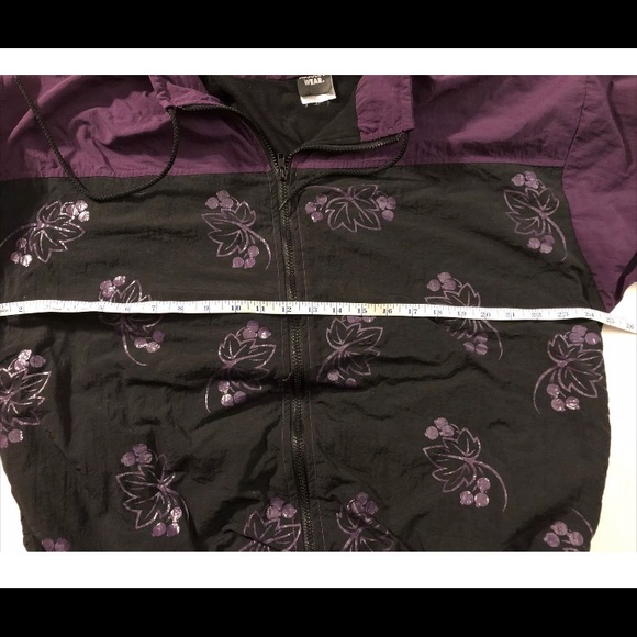 Absolut Kurant vintage 90s windbreaker - Picture 2 of 5